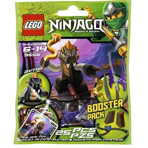 LEGO Ninjago Bytar 9556 NWT Booster Pack 25 Pcs Ages 6-14 - Picture 1 of 7